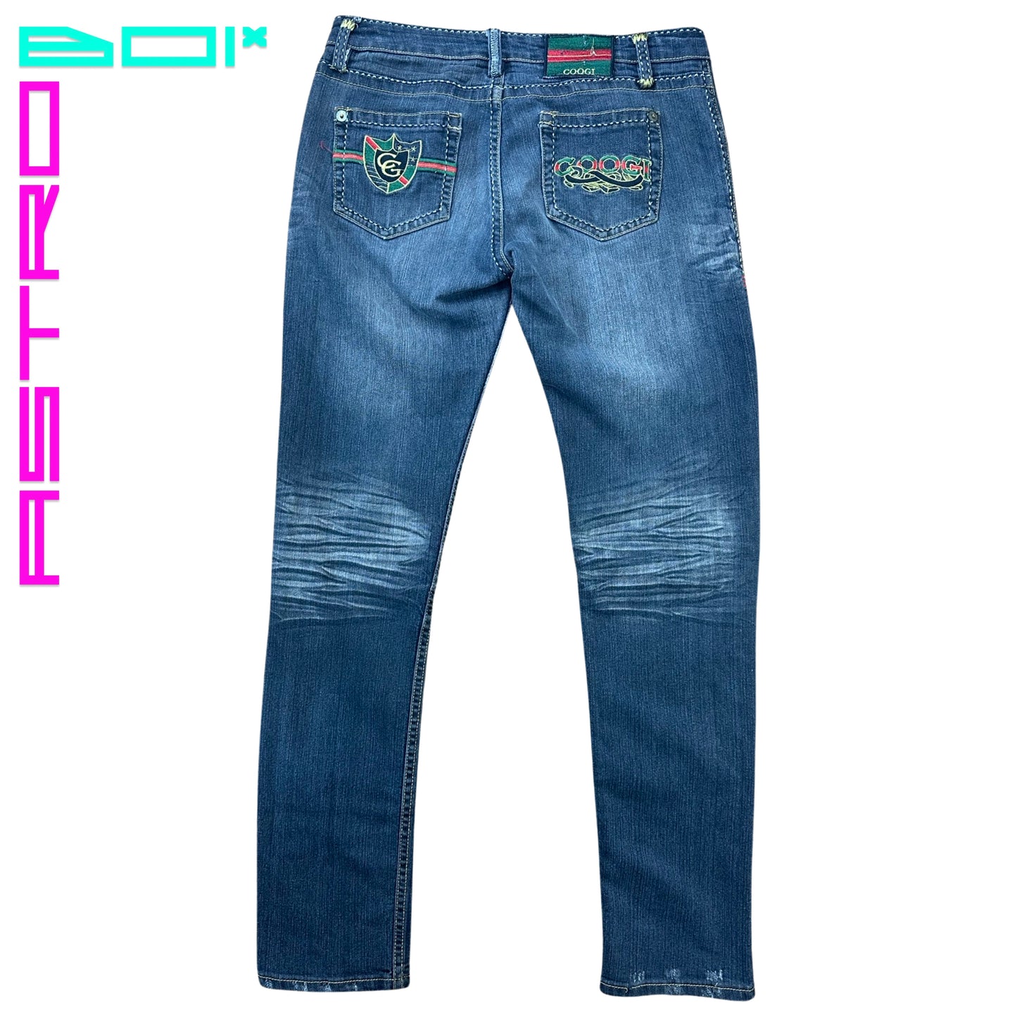 VINTAGE COOGI RASTA STRAIGHT LEG JEANS_30"