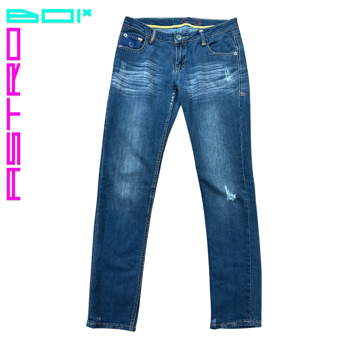 VINTAGE COOGI RASTA STRAIGHT LEG JEANS_30"