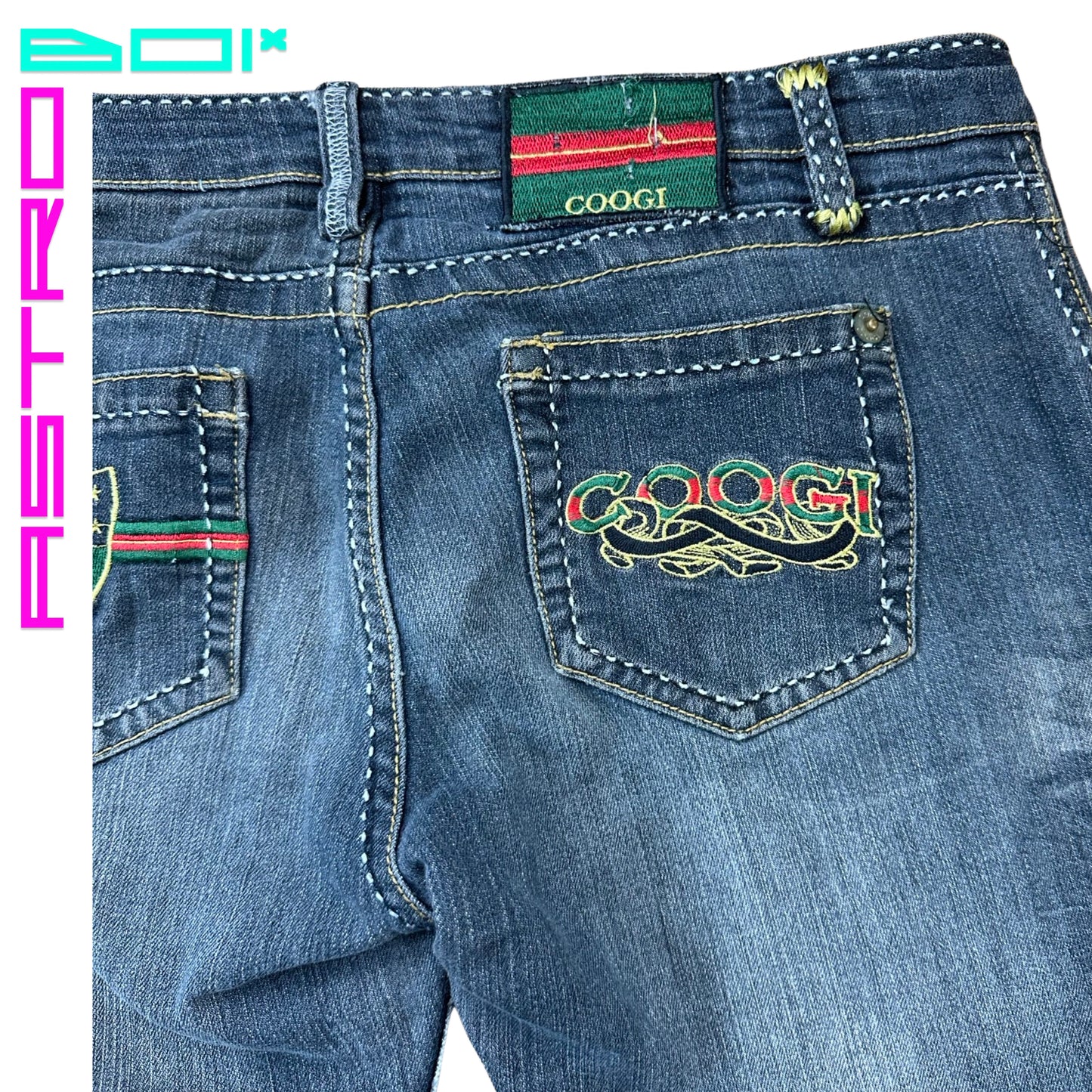 VINTAGE COOGI RASTA STRAIGHT LEG JEANS_30"