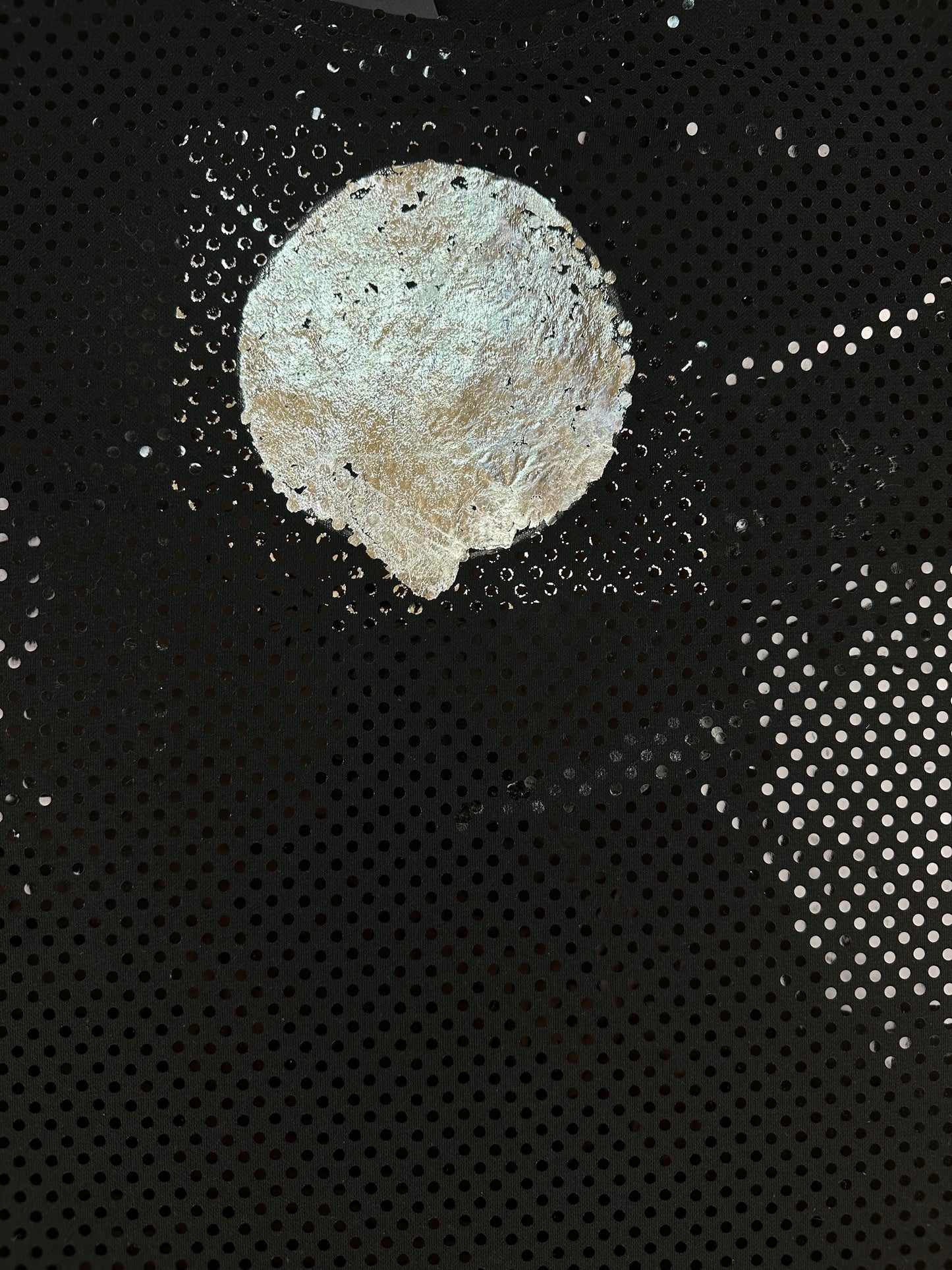 ASTROBOI* CUSTOMIZED 'FULL MOON' SEQUIN T-SHIRT