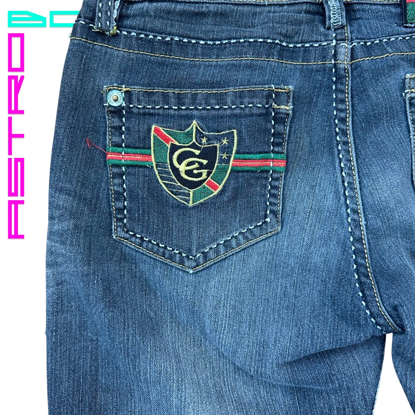 VINTAGE COOGI RASTA STRAIGHT LEG JEANS_30"