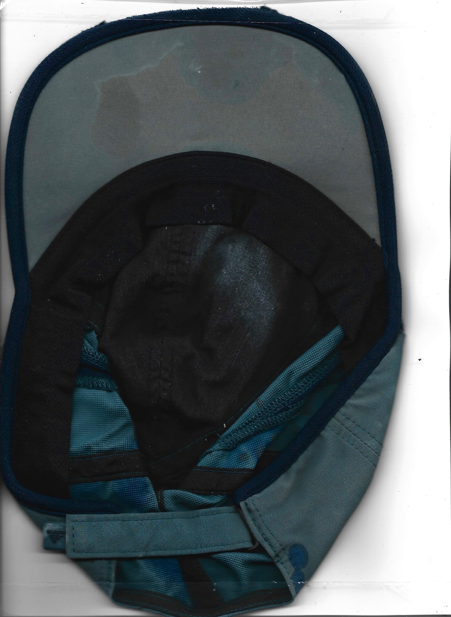 ASTROBOI* x Adidas 'Haaland' Aeroready Blue & Black Painted Rhinestone Cap
