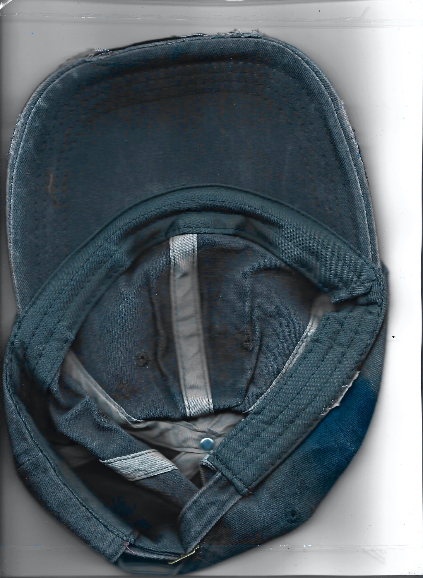 ASTROBOI* 'Duct' Black & Blue Grunge Duct Tape Hat