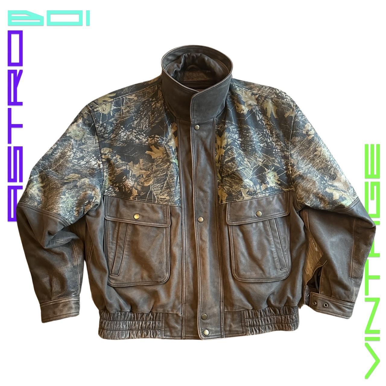 WEBER REAL TREE BOMBER BOMBER JACKET_ BROWN_ XL