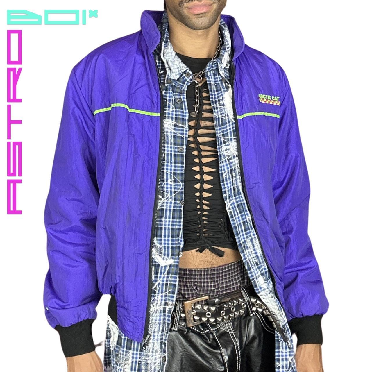 ARCTIC CAT PURPLE WINDBREAKER_ XL
