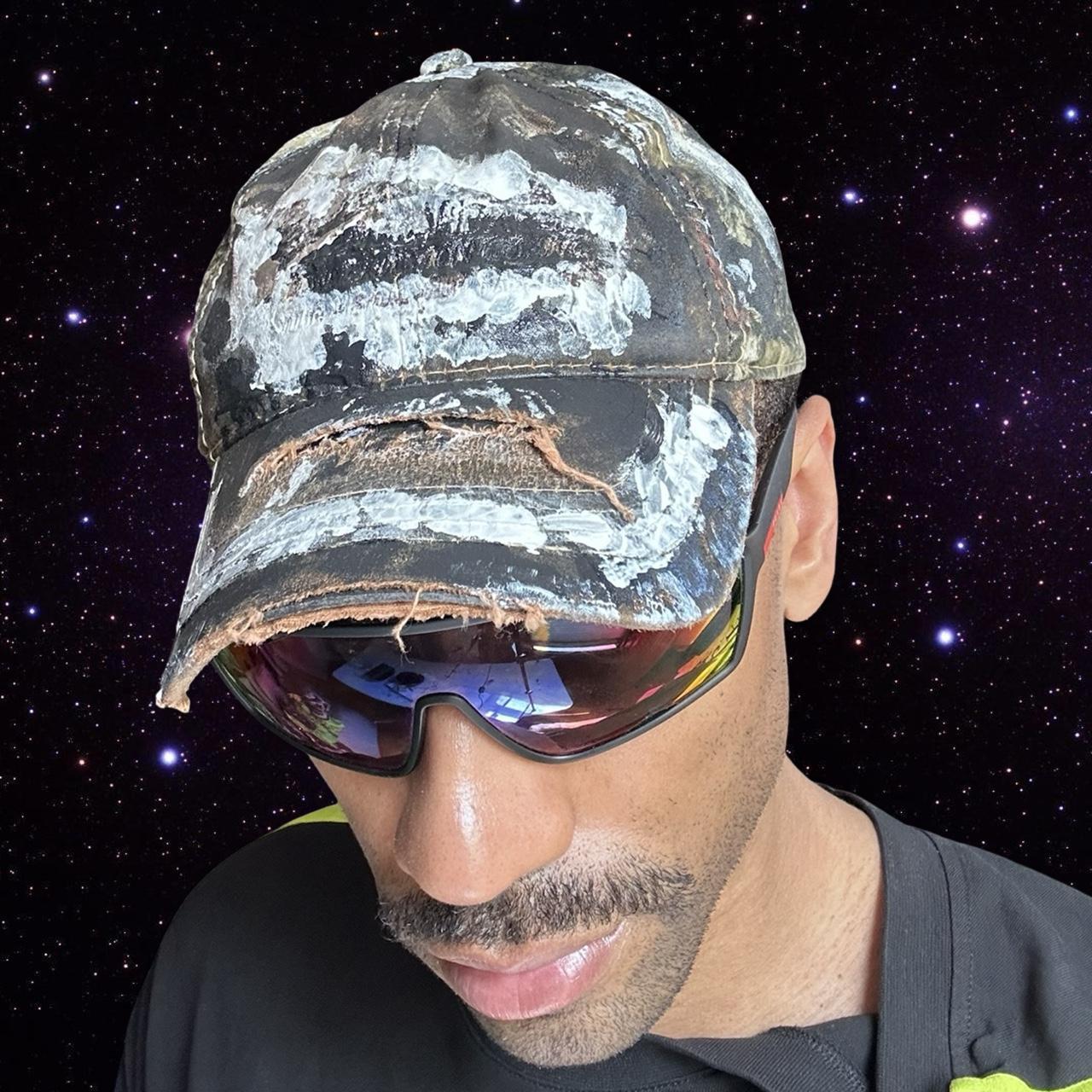 ASTROBOI* x Mossy Oak Brown Camo Painted Hat - front