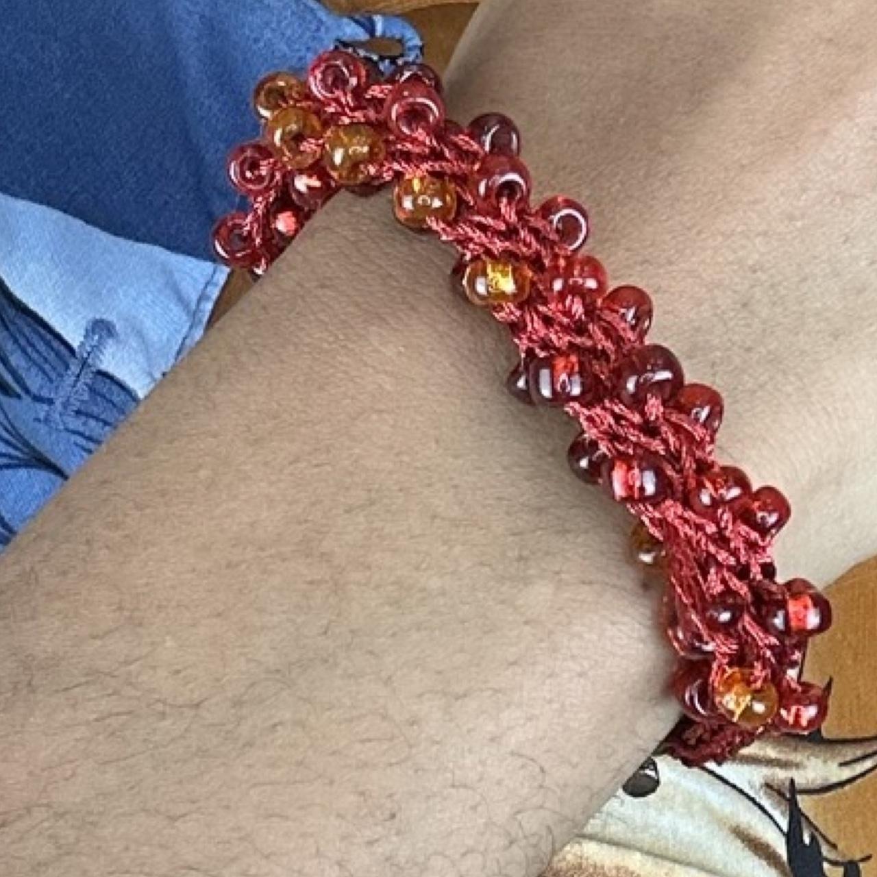 FRUITS OF VENUS BEADED CLUSTER BRACELET
