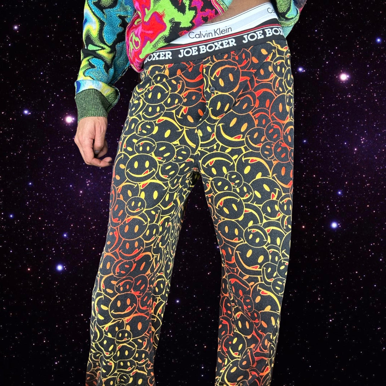 JOE BOXER OMBRÉ TRIPPY COTTON LOUNGE PANTS_XL