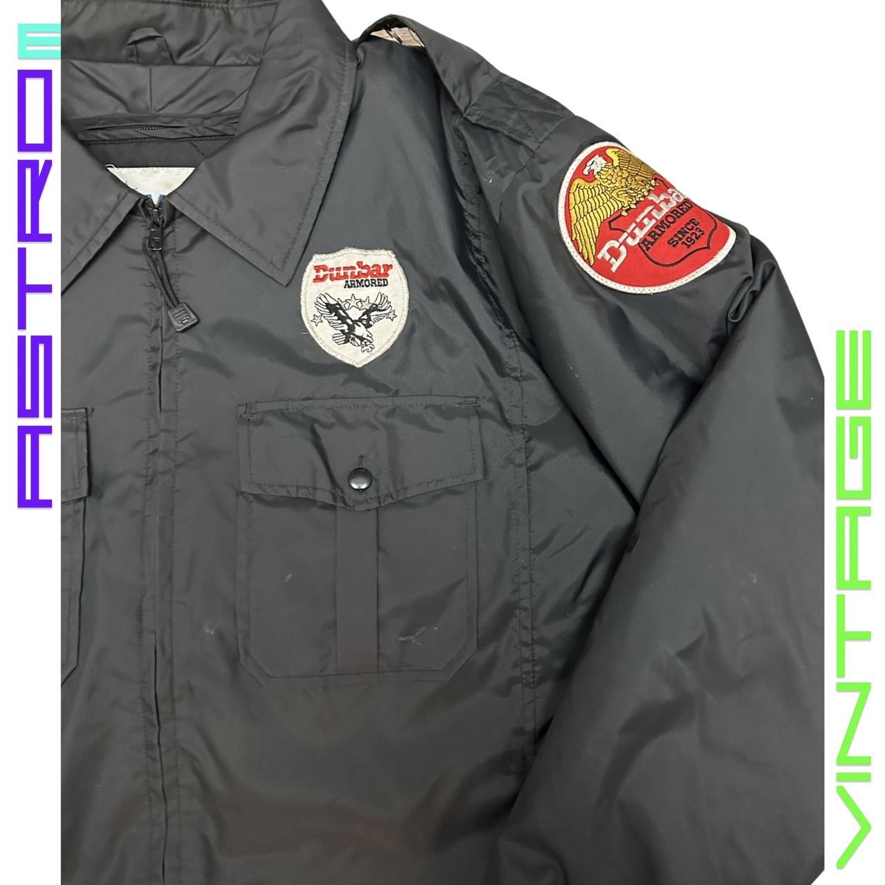 DUNBAR SECURITY NYLON JACKET_ BLACK