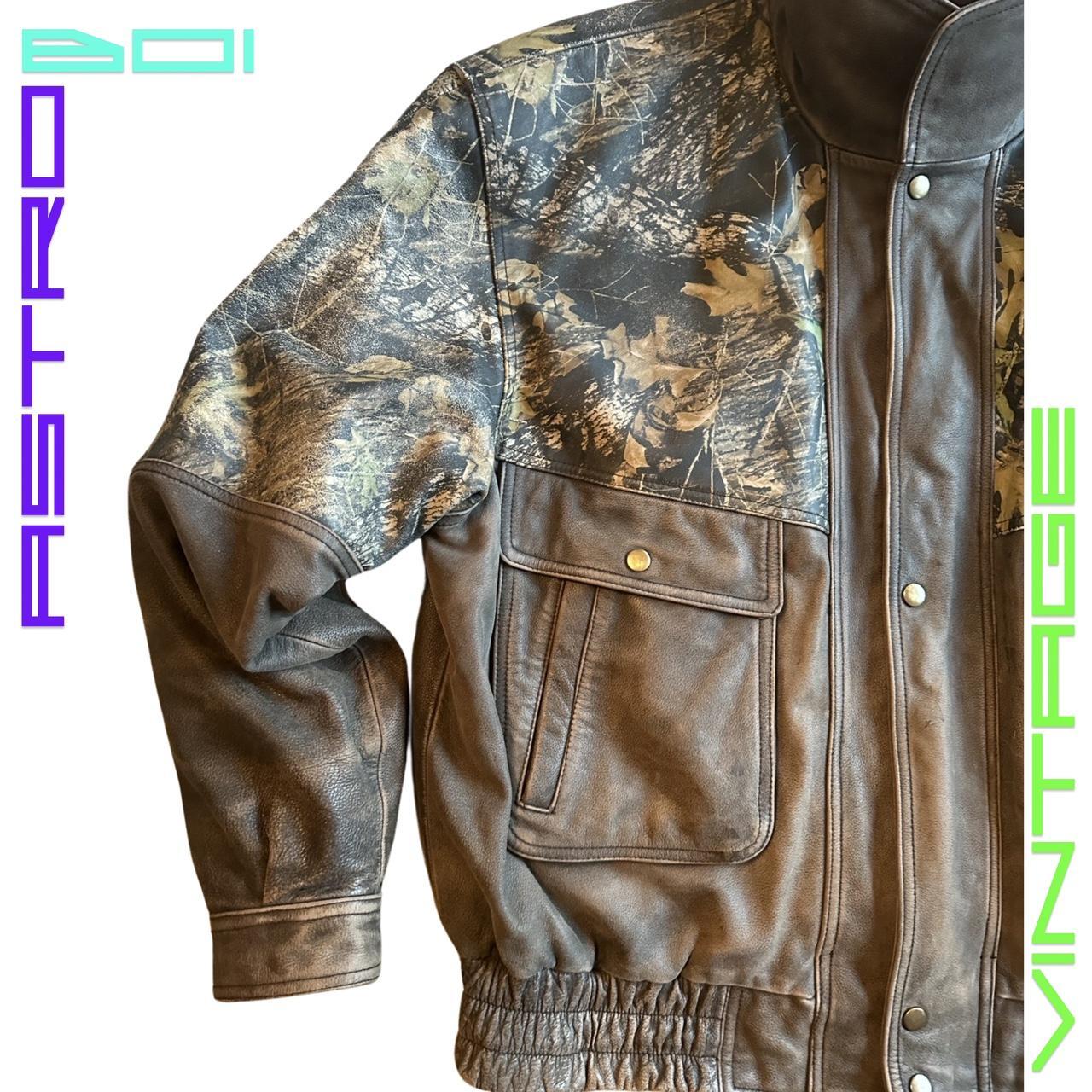WEBER REAL TREE BOMBER BOMBER JACKET_ BROWN_ XL
