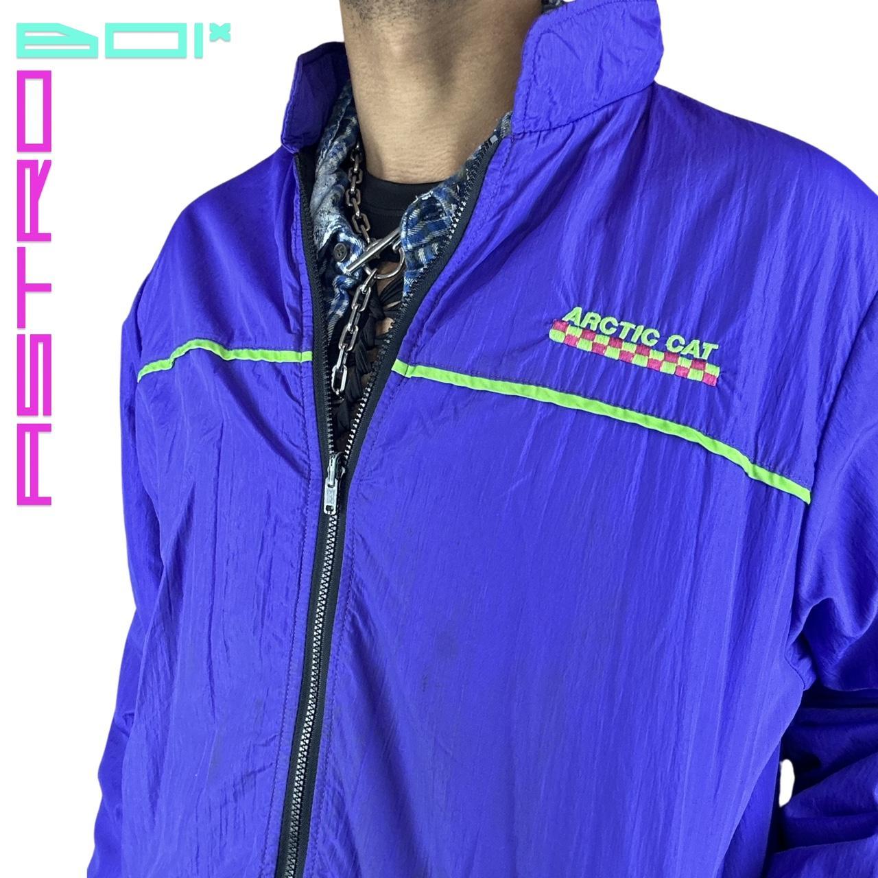 ARCTIC CAT PURPLE WINDBREAKER_ XL