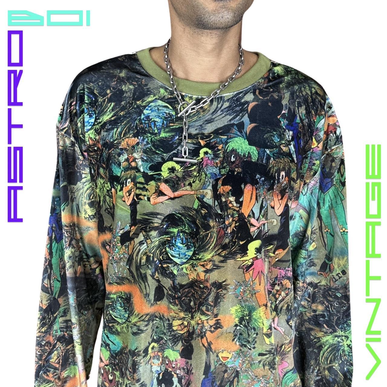 LIBERAL YOUTH MINISTRY VELOUR ANIME T-SHIRT _ XL