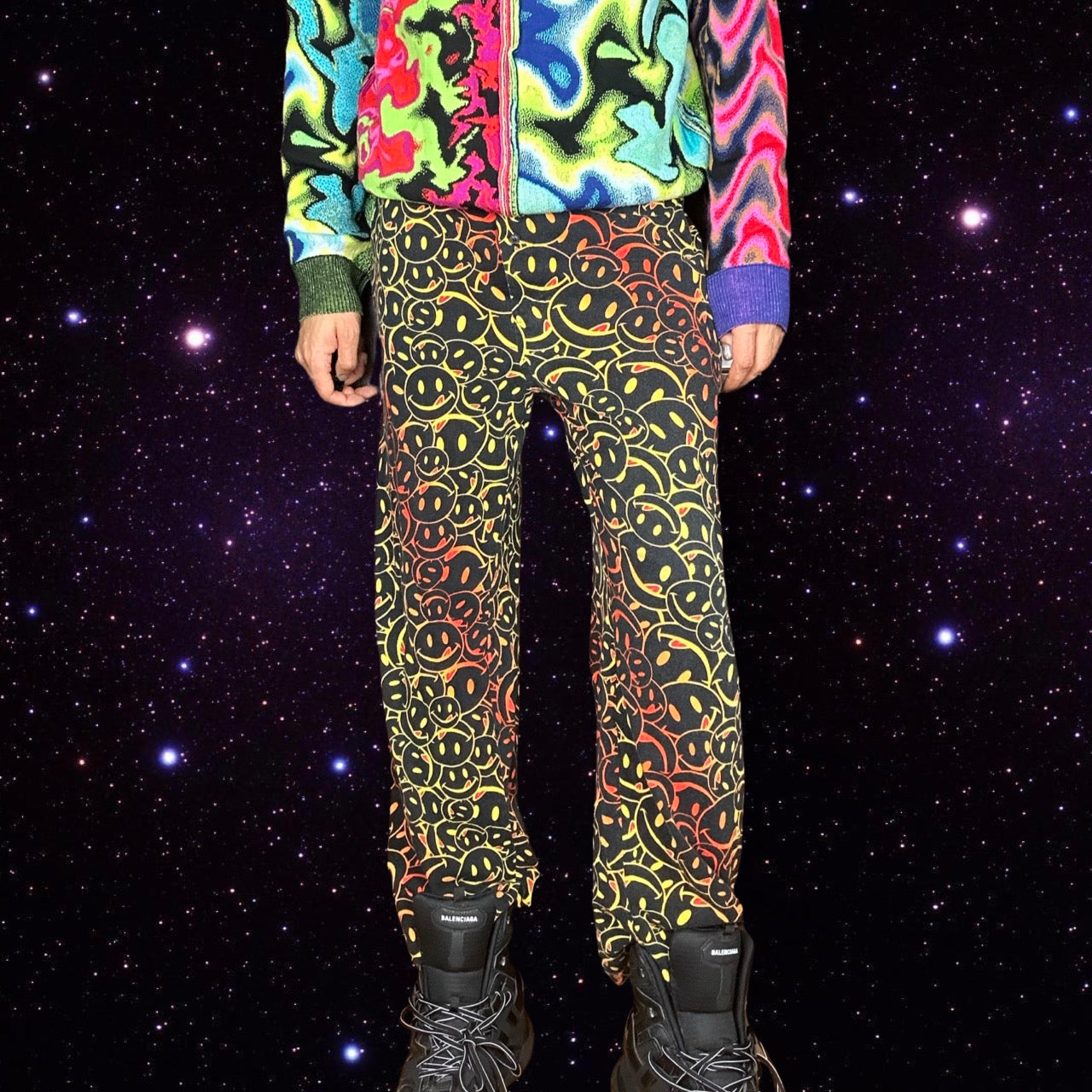 JOE BOXER OMBRÉ TRIPPY COTTON LOUNGE PANTS_XL