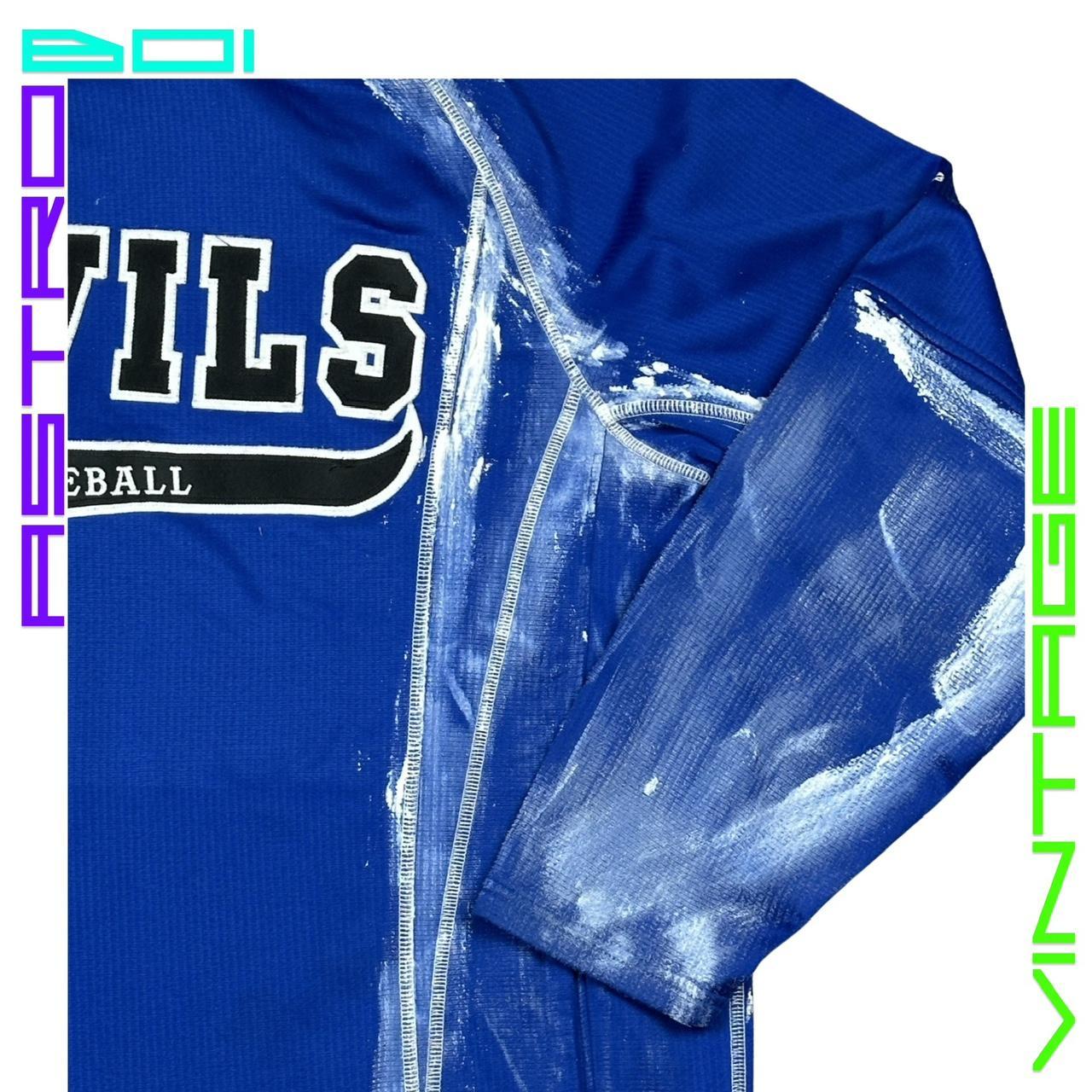 ASTROBOI* PAINTED DEVILS BASEBALL T-SHIRT _ LARGE