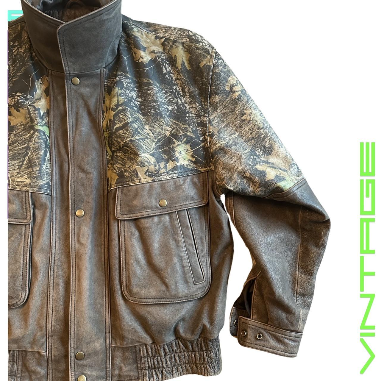 WEBER REAL TREE BOMBER BOMBER JACKET_ BROWN_ XL