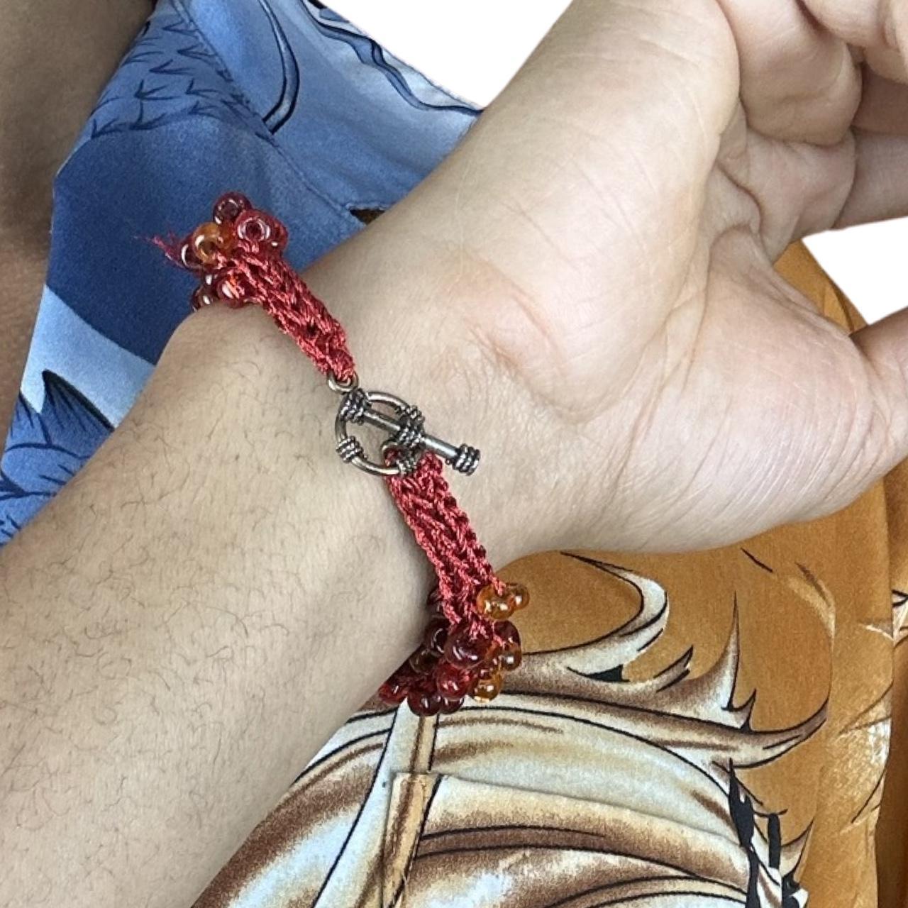 FRUITS OF VENUS BEADED CLUSTER BRACELET