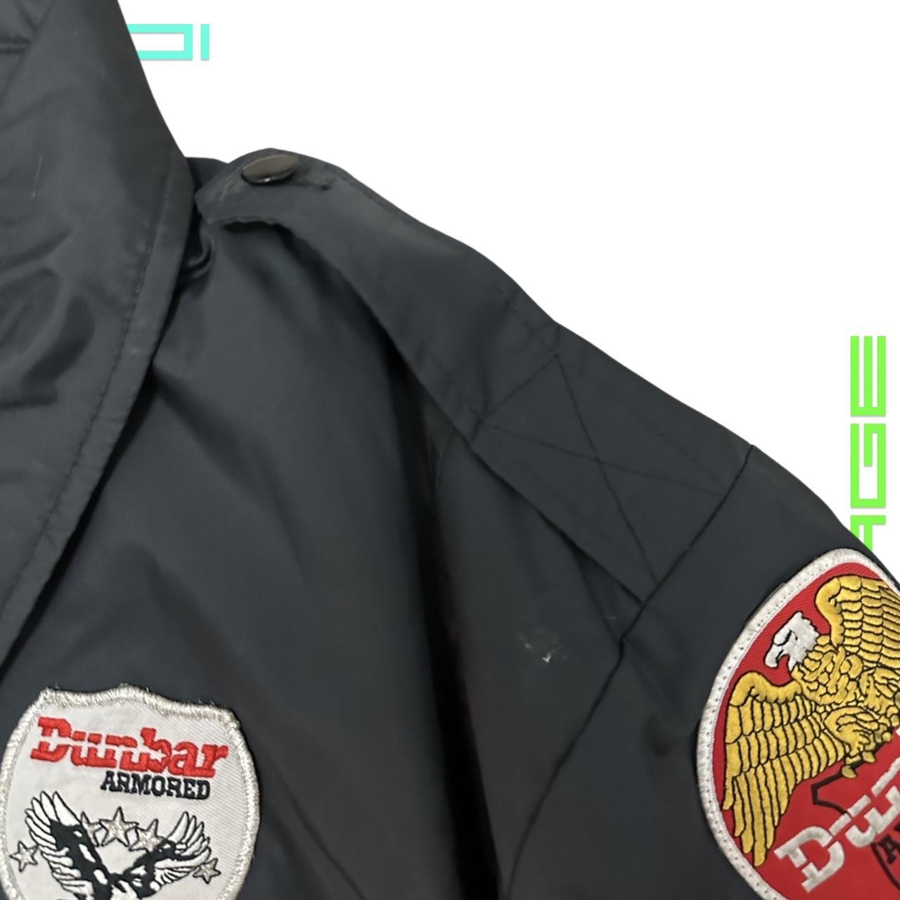 DUNBAR SECURITY NYLON JACKET_ BLACK