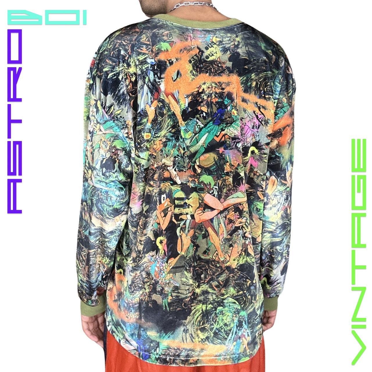 LIBERAL YOUTH MINISTRY VELOUR ANIME T-SHIRT _ XL