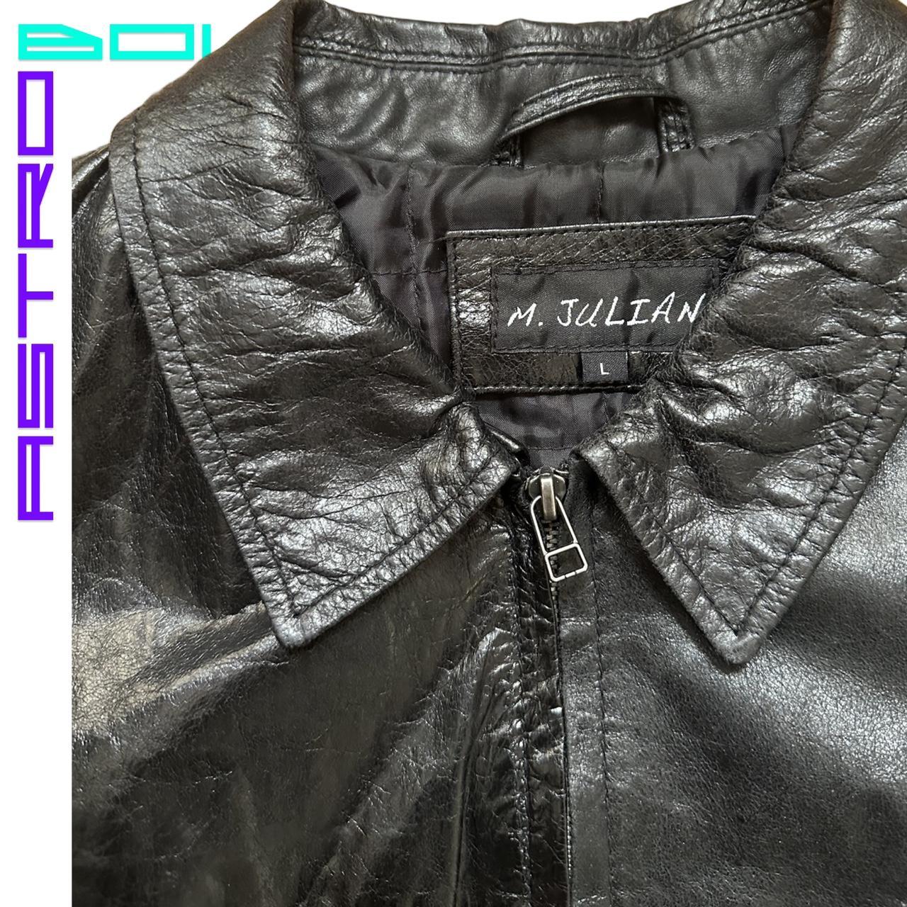Vintage M. Julian Black Classic Leather Jacket - Large