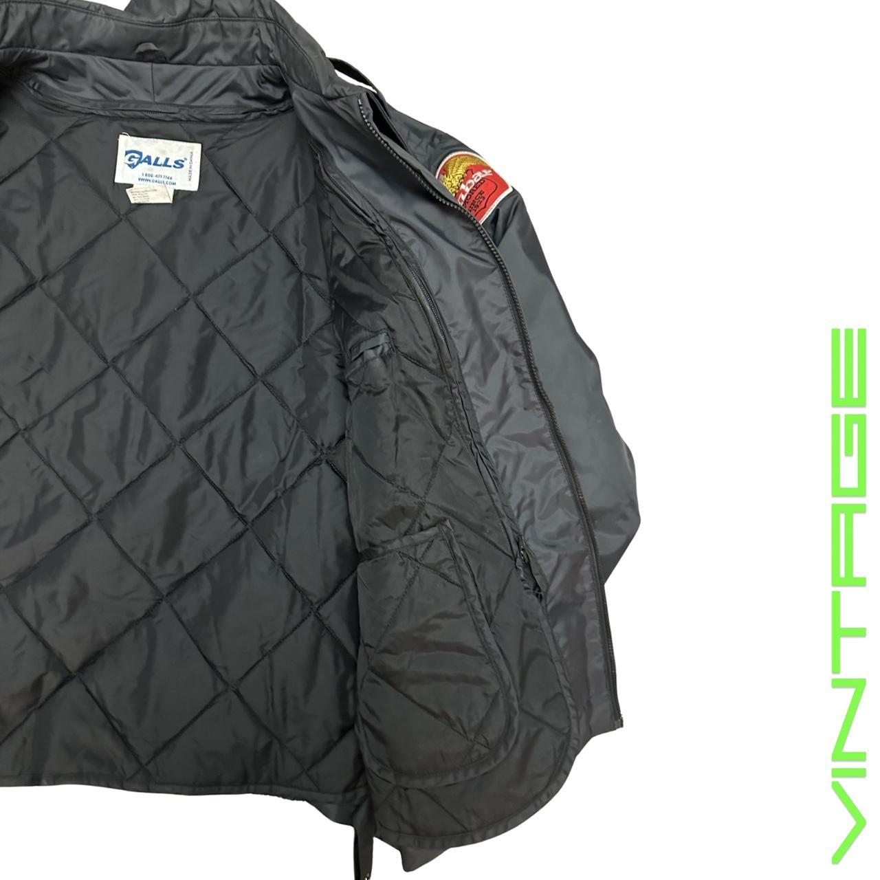 DUNBAR SECURITY NYLON JACKET_ BLACK