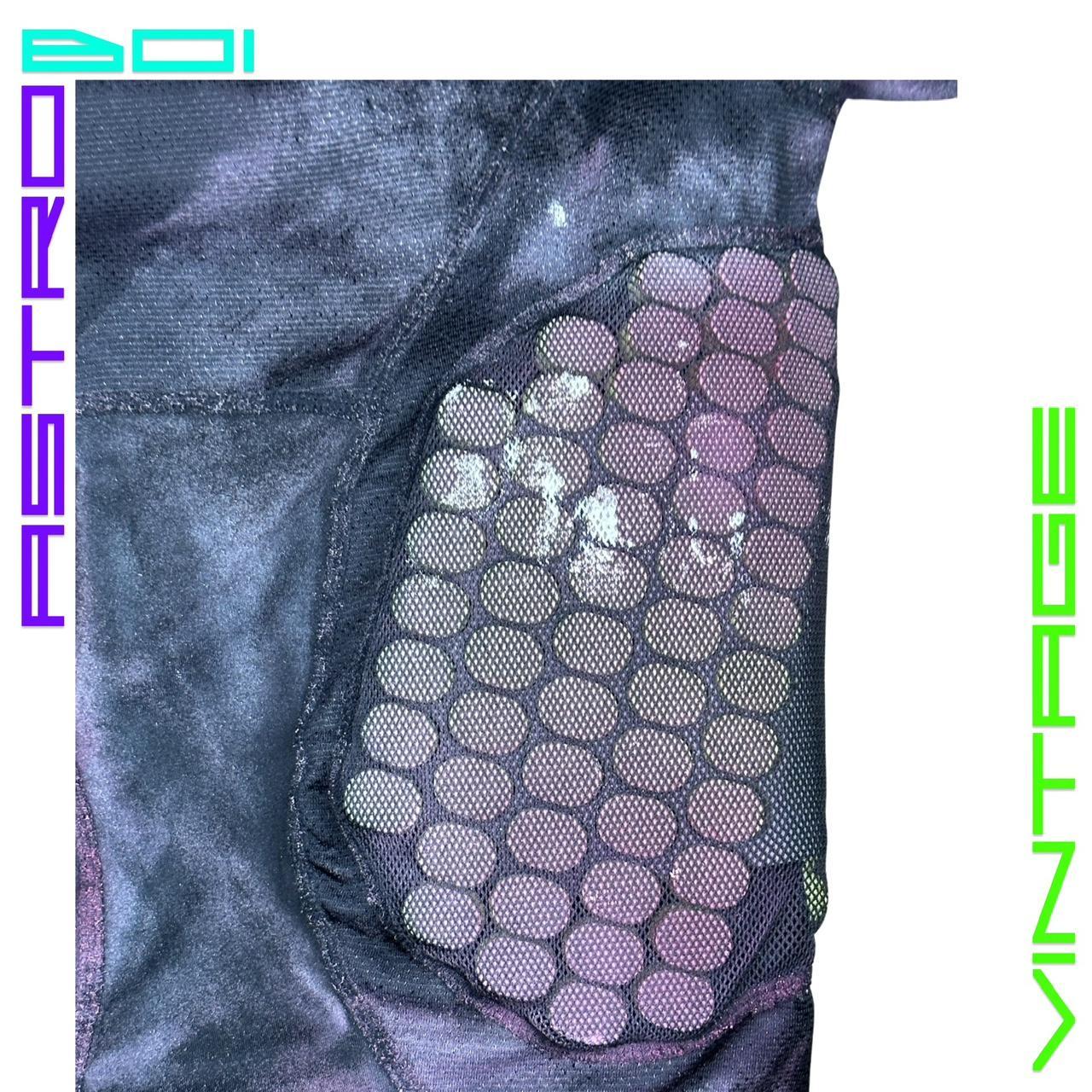 ASTROBOI* NIKE PRO BLACK FUTURISTIC COMPRESSION TOP