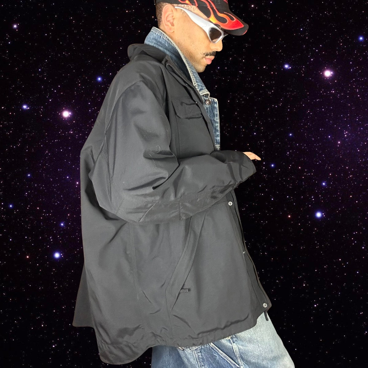 CARHARTT_ STORM DEFENDER ANORAK_ BLACK _ 3XL