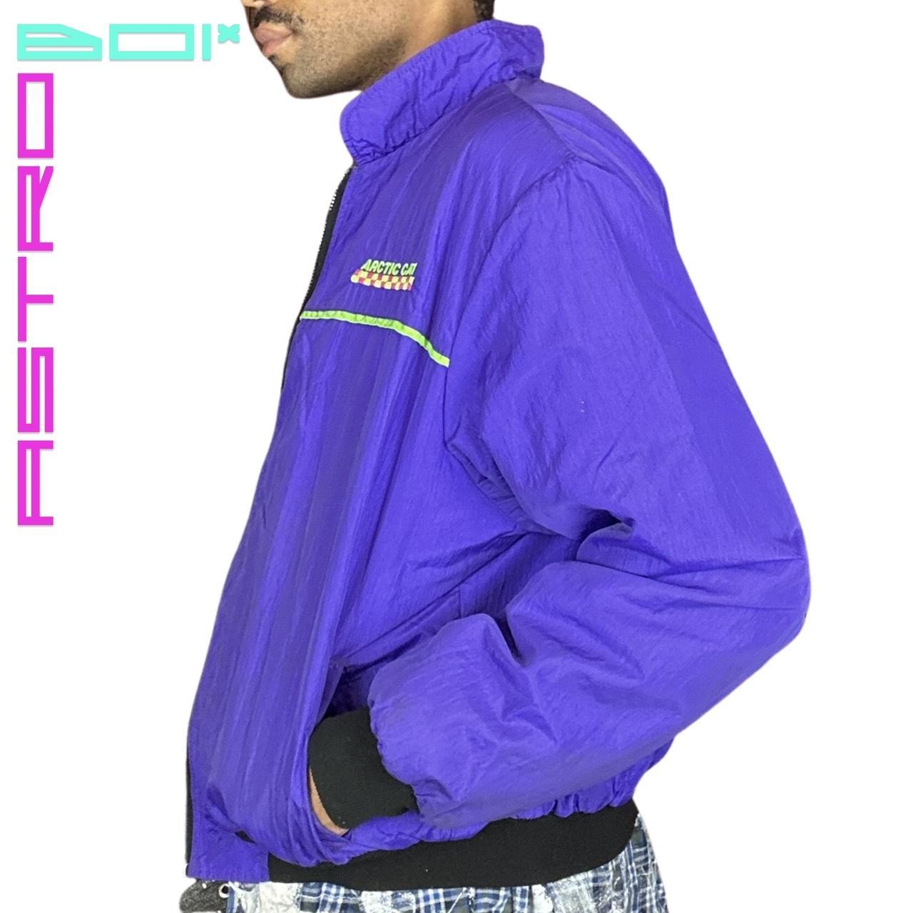 ARCTIC CAT PURPLE WINDBREAKER_ XL