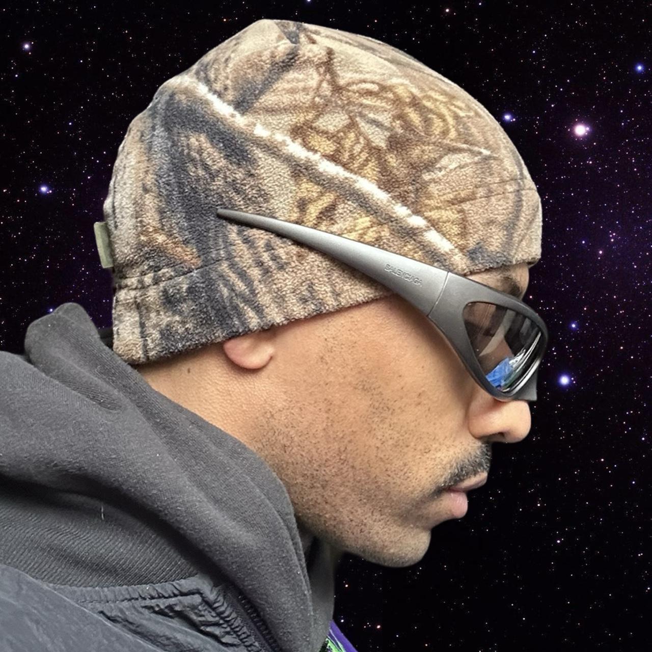 Cabelas Brown Camouflage Fleece Beanie, right