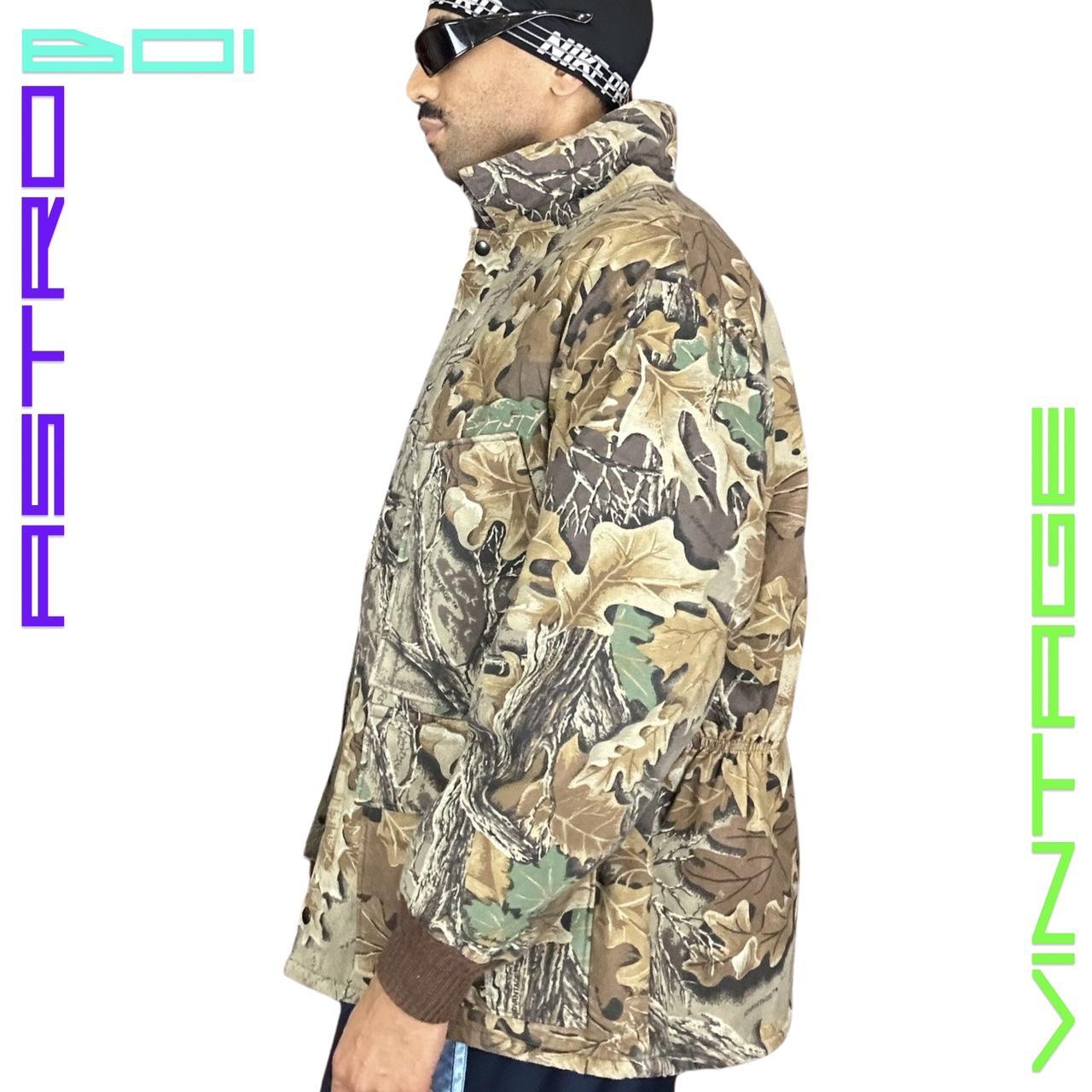 QUILTED REAL TREE JACKET