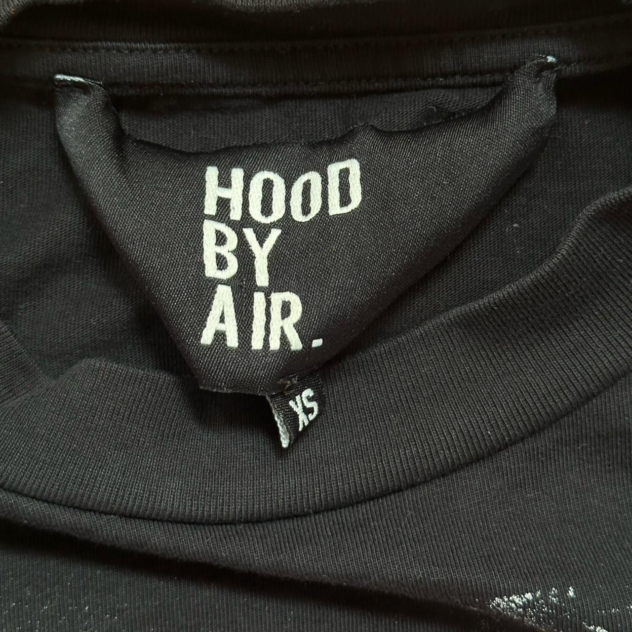Vintage Hood By Air Black Graphic T-Shirt - Small