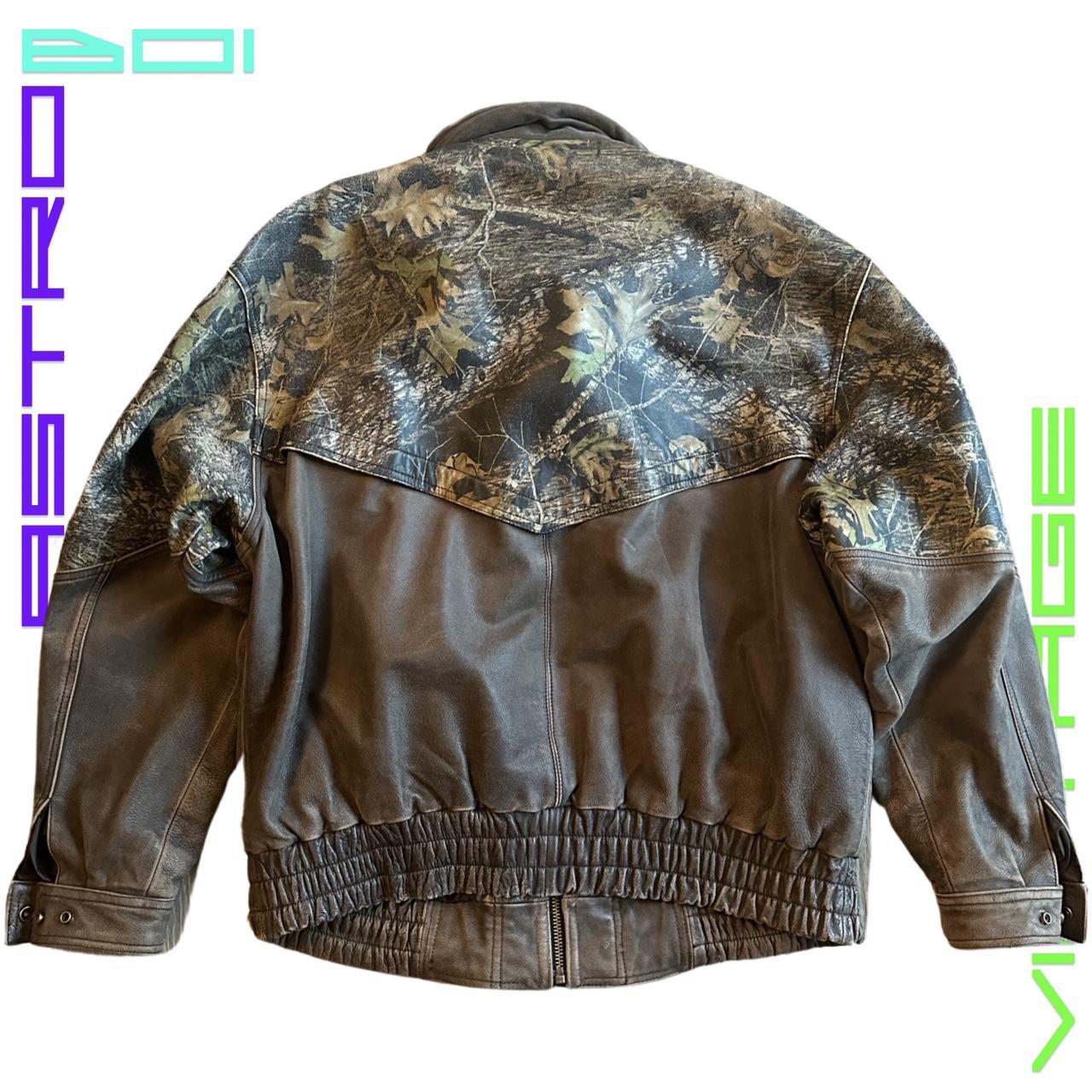 WEBER REAL TREE BOMBER BOMBER JACKET_ BROWN_ XL
