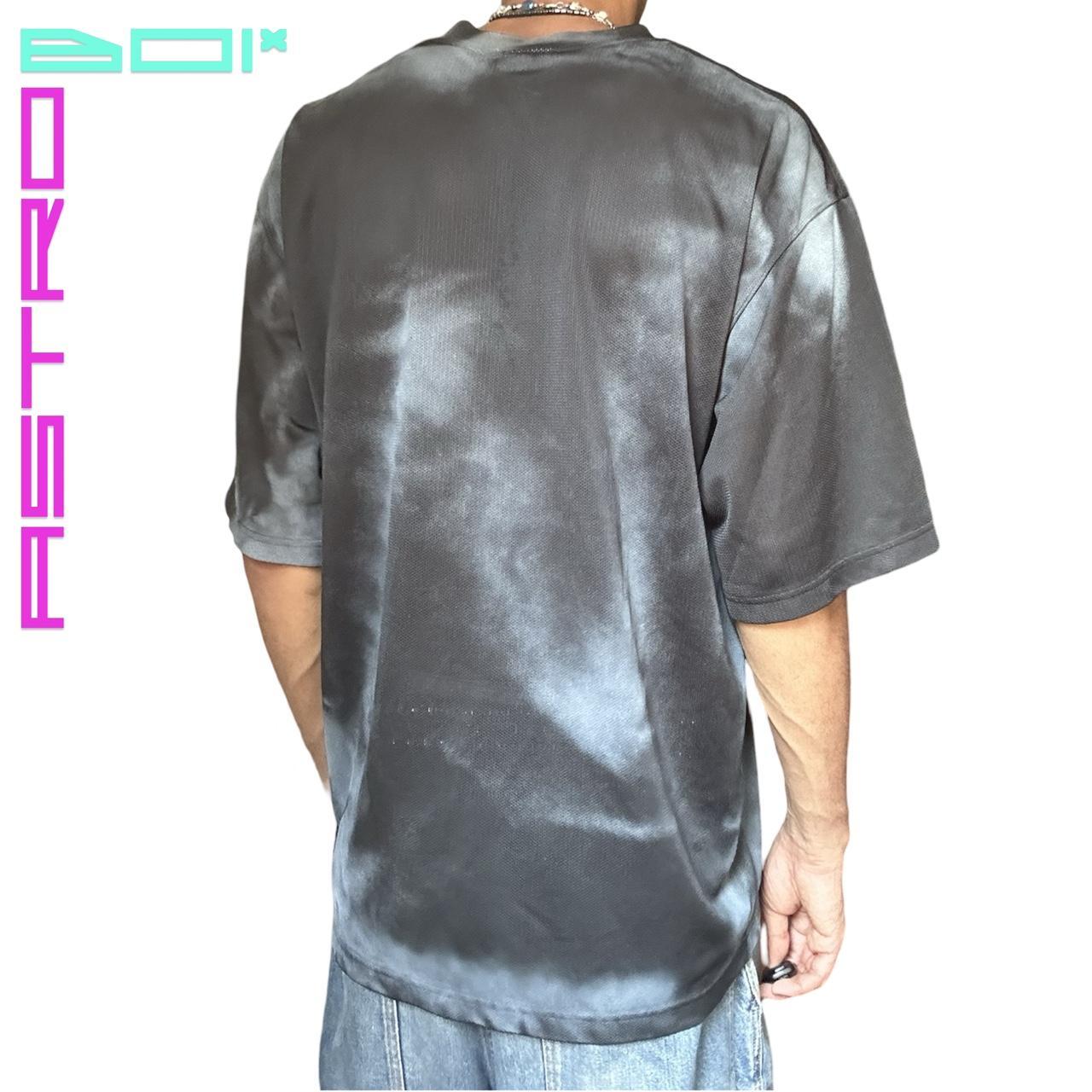 ASTROBOI* ANDONE BLACK AIRBRUSHED BAGGY T-SHIRT_ XXL