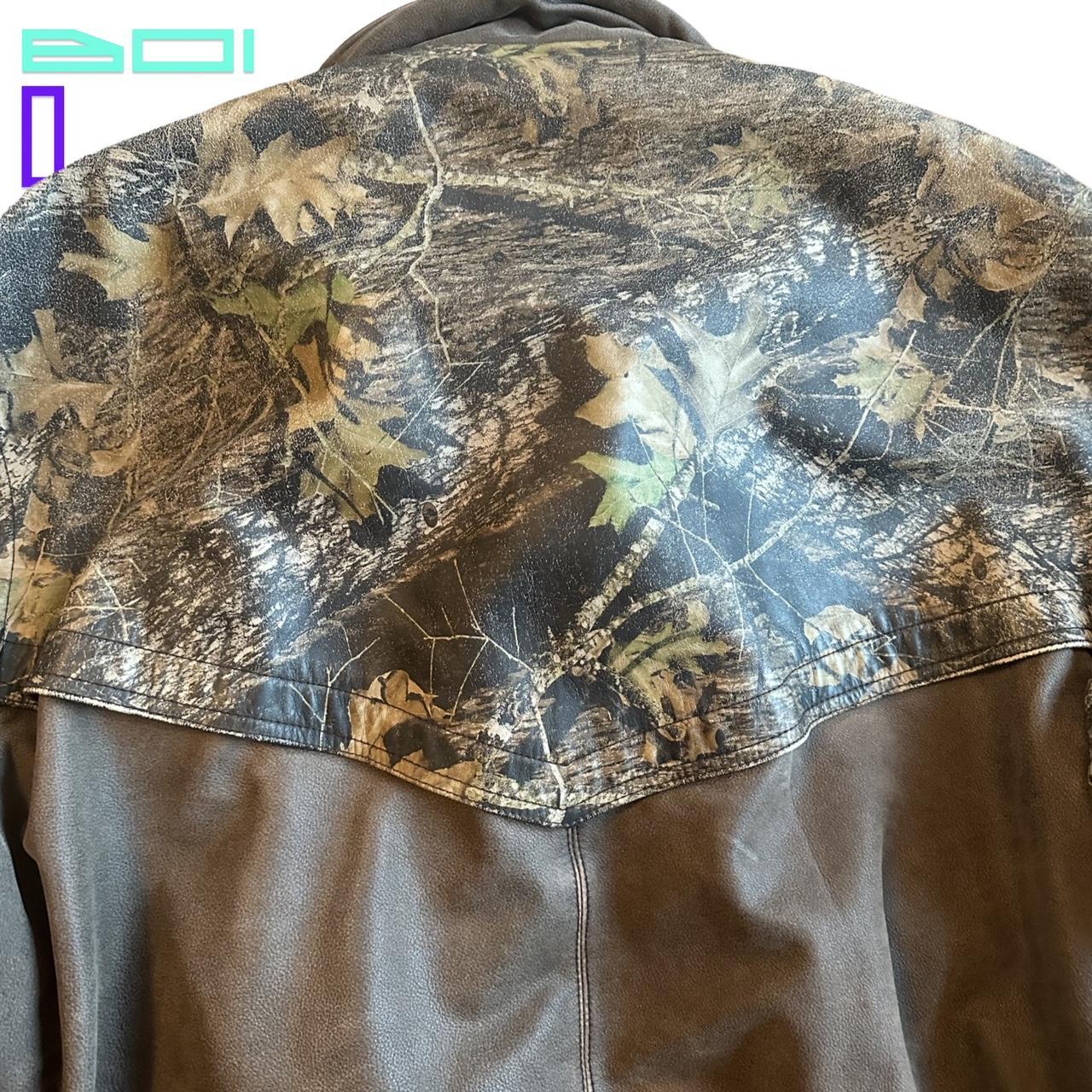 WEBER REAL TREE BOMBER BOMBER JACKET_ BROWN_ XL