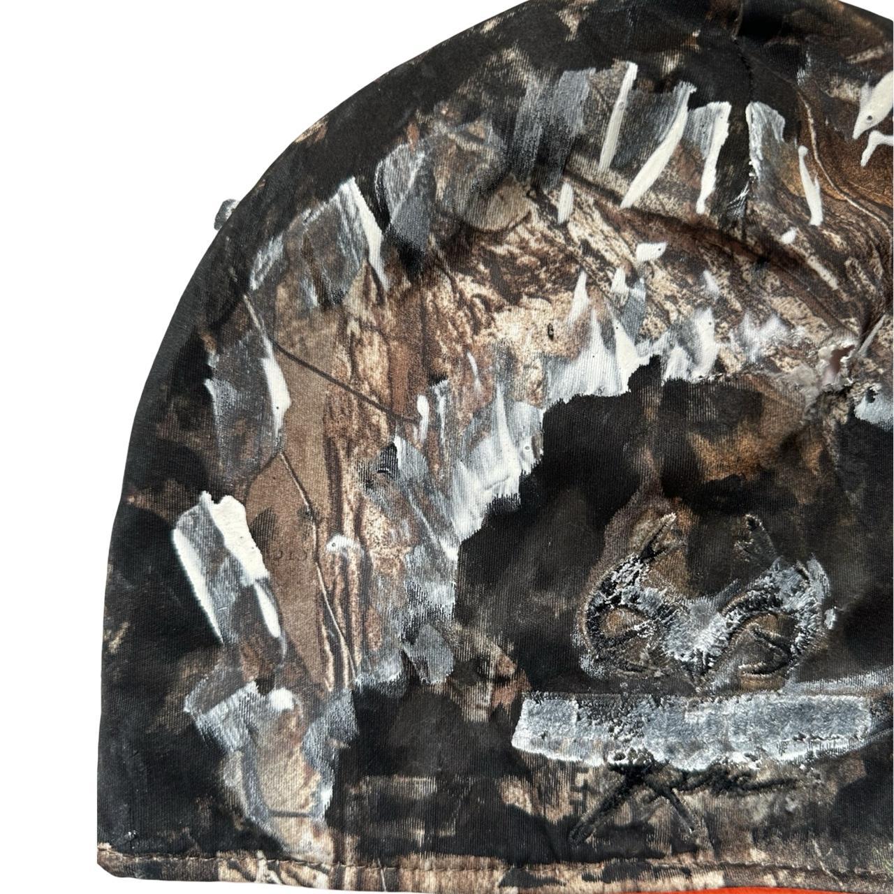 Mossy Oak 'Night Woods' Camouflage Poly Beanie - flat details