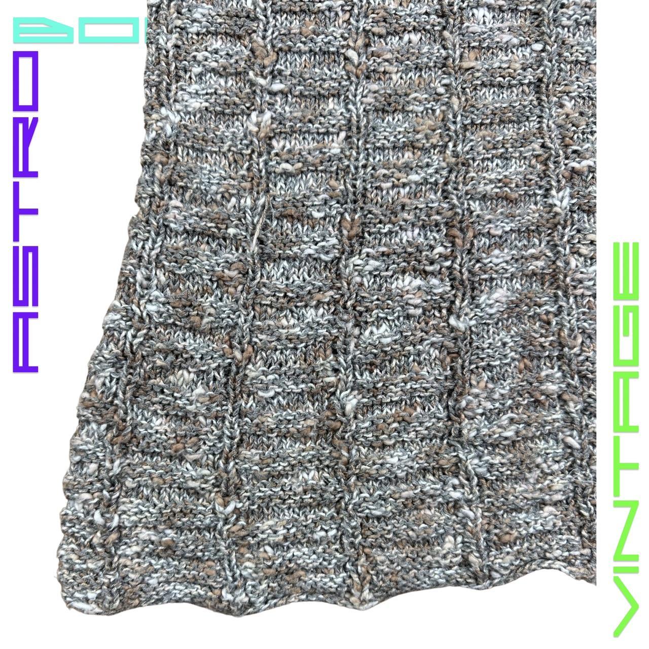 VINTAGE HAND-KNIT SHORT SLEEVE SWEATER