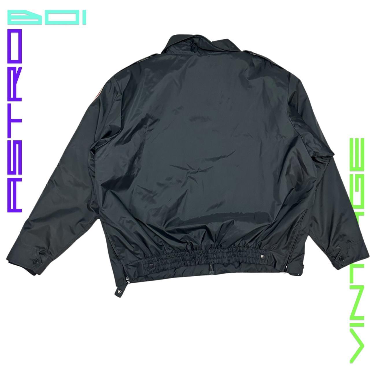 DUNBAR SECURITY NYLON JACKET_ BLACK