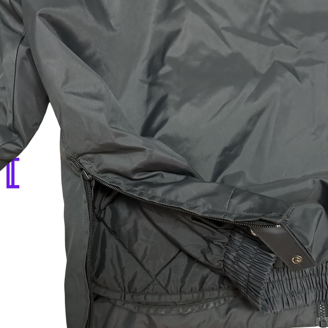 DUNBAR SECURITY NYLON JACKET_ BLACK