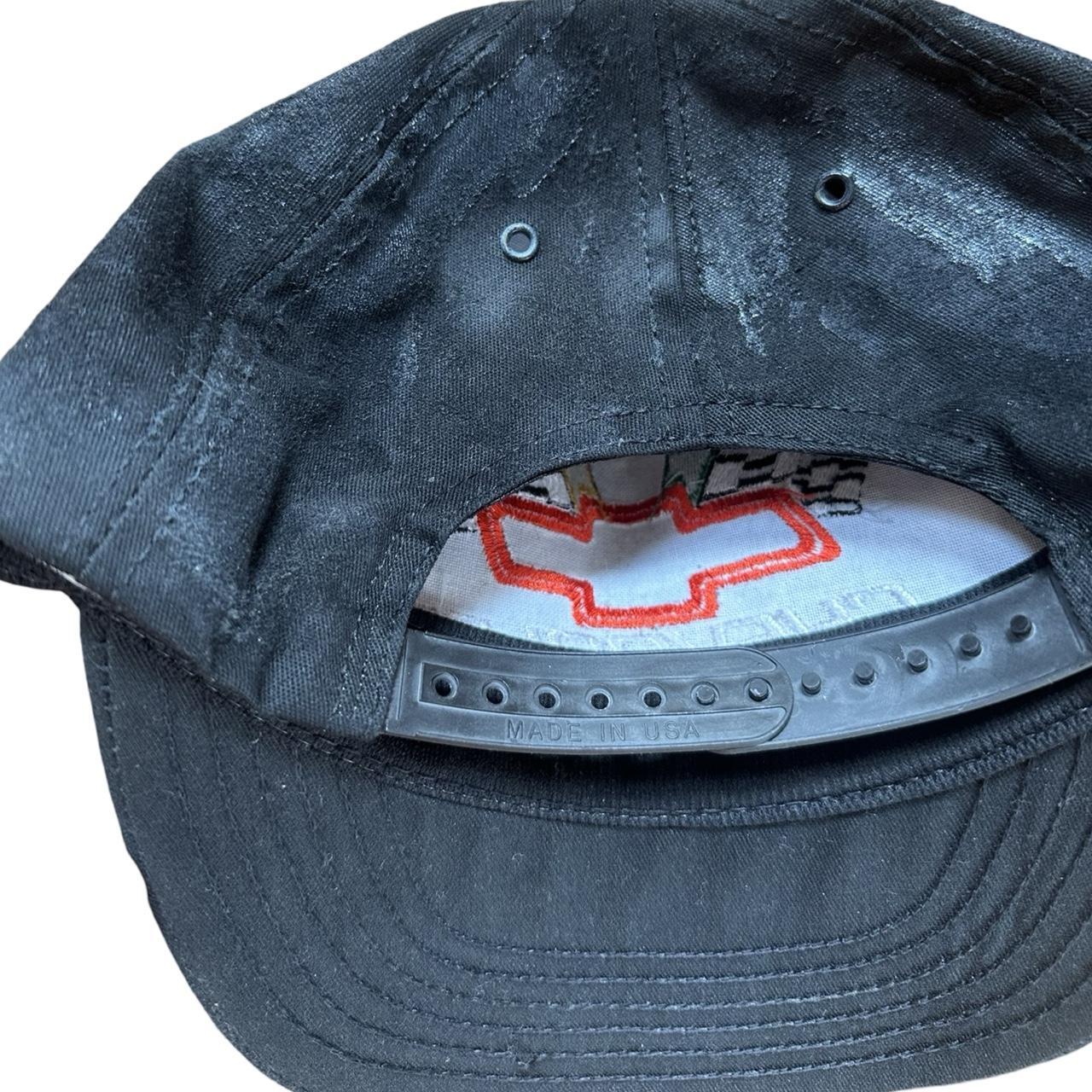 ASTROBOI* x Chevrolet Rhinestone Black Racing Cap - flat back