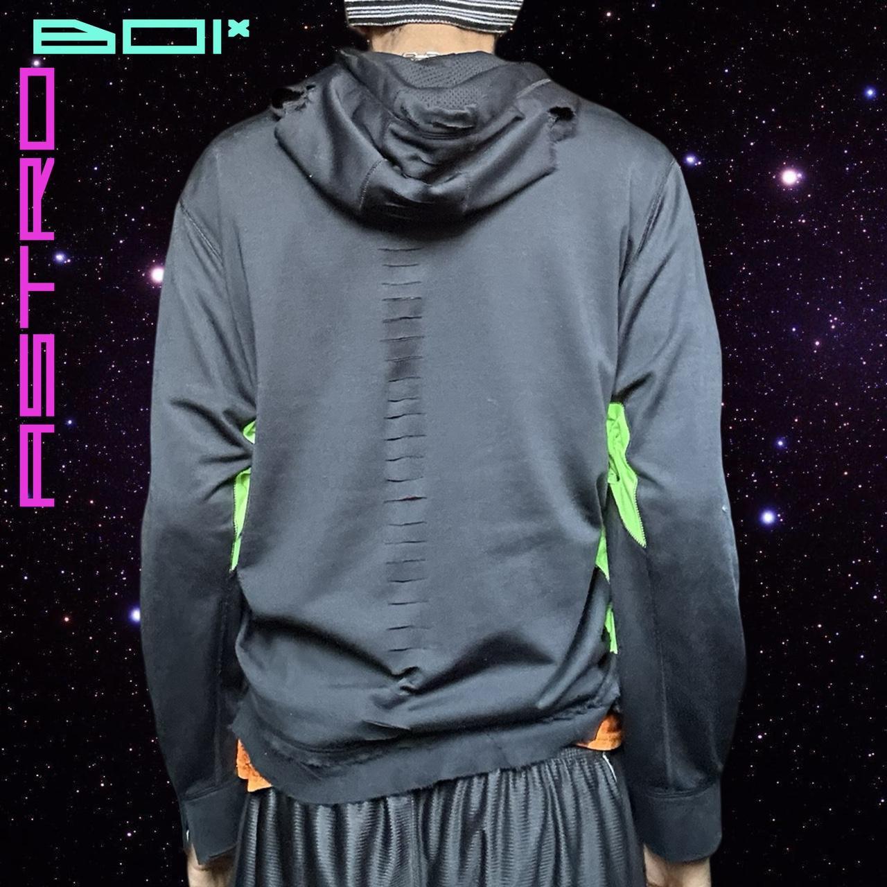 ASTROBOI* x Nike Pro Custom Black Braided Hoodie - XL