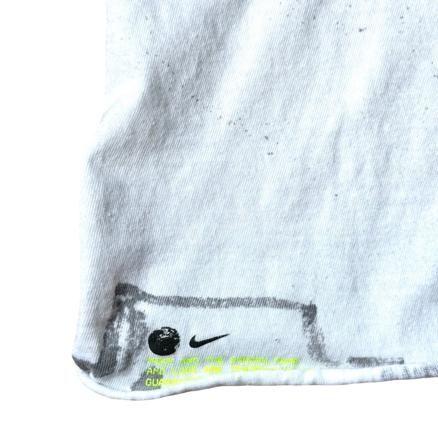 ASTROBOI x Nike Planetary Systems White Sketch T-shirt - bottom detail
