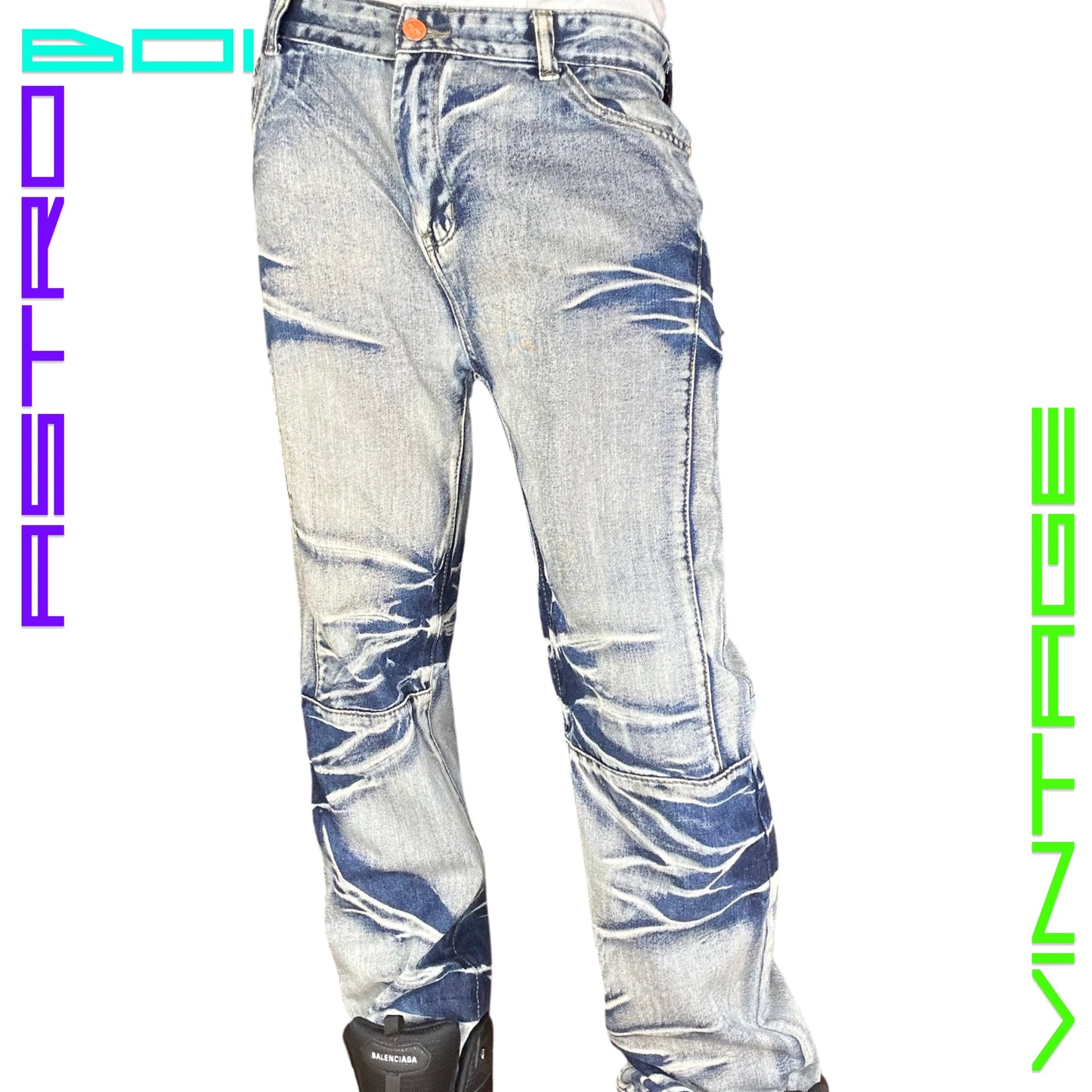 PARVA MILANO BLEACHED JEANS _ 36