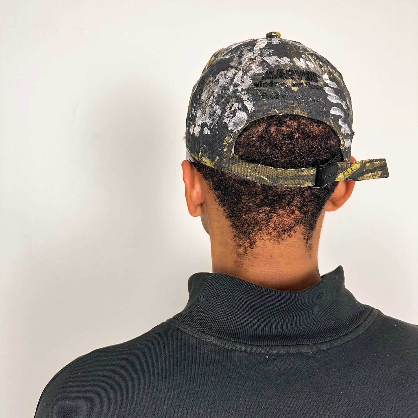 ‘This Way’ Brown/Green Camouflage Rhinestone Hat