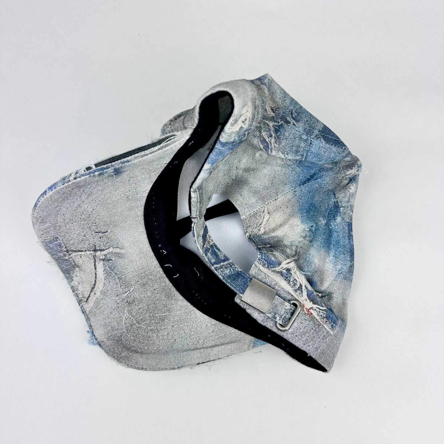 ASTROBOI* 'Margiela' Blue Deconstructed Trompe L'oeil Resin Hat
