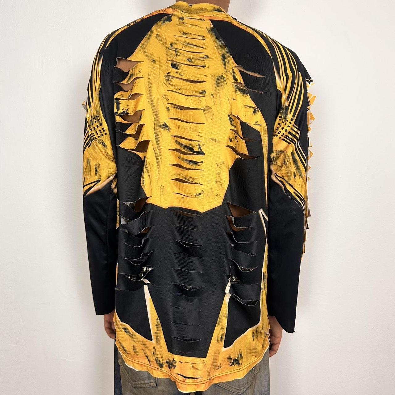 ASTROBOI* X Ski Doo Black/Yellow Painterly Motocross Jersey - XL