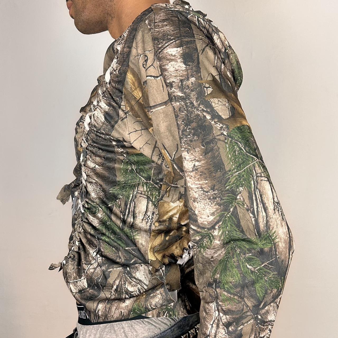 ASTROBOI* Brown Camo Real Tree Braided Top - Large