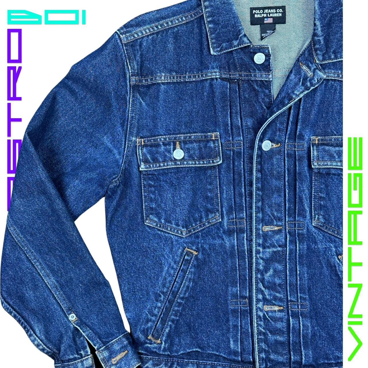 POLO JEANS CO RALPH LAUREN DENIM JACKET _ SMALL