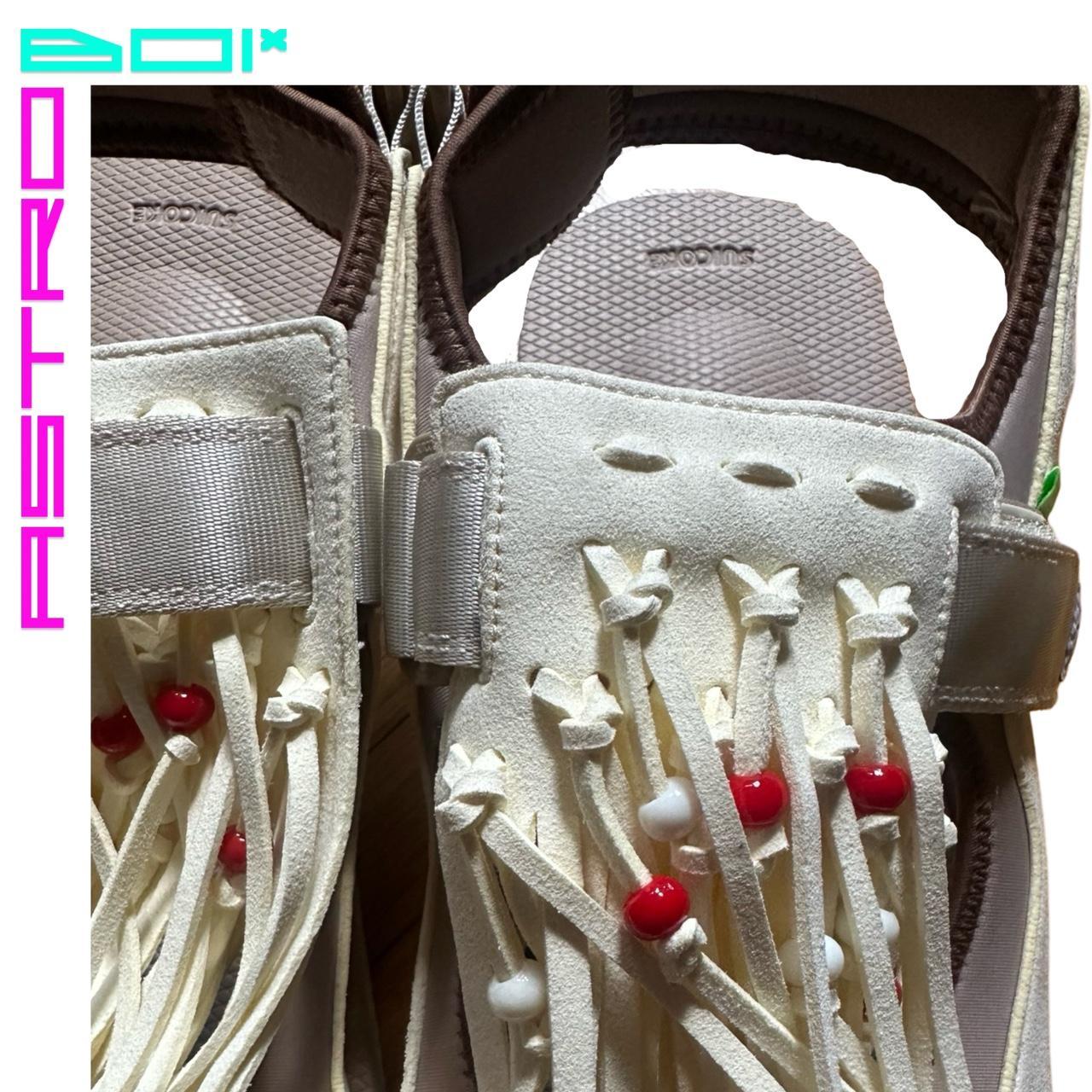 SUICOKE OFF WHITE WAS-4AB SANDALS SIZE 13