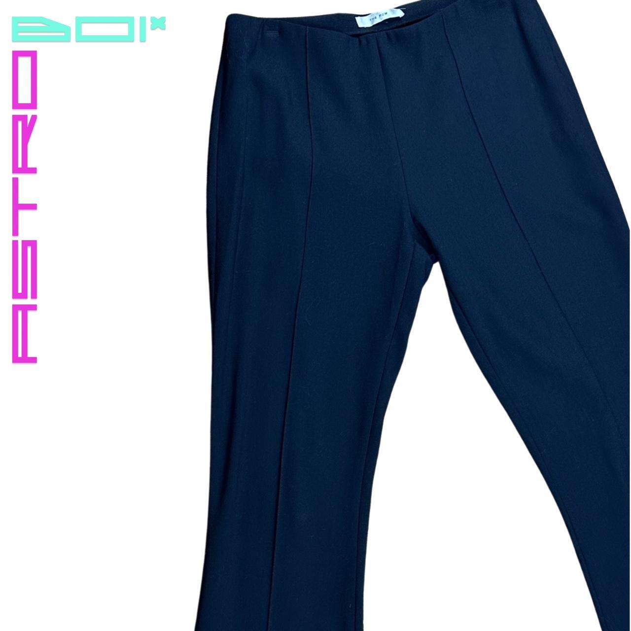 THE ROW HIGH RISE BLACK BECA PANTS_ Size 2