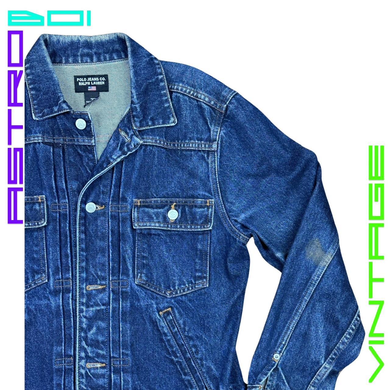 POLO JEANS CO RALPH LAUREN DENIM JACKET _ SMALL