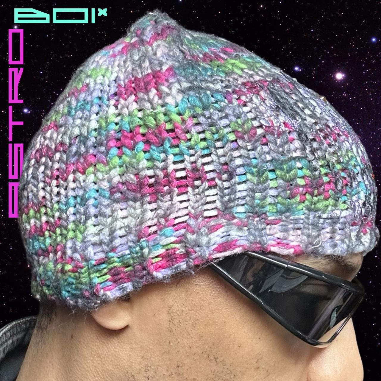 ASTROBOI* Twisted Fairy Punk Rhinestone Beanie